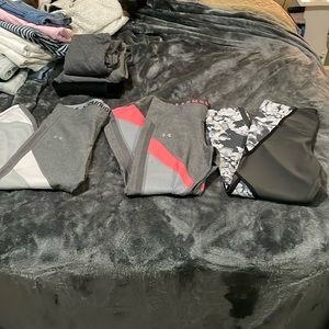Under Armour leggings, selling together